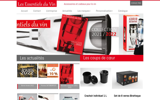 Lesessentielsduvin | Accessoires pour le vin, le whisky, le rhum, la bière Les Essentiels du Vin