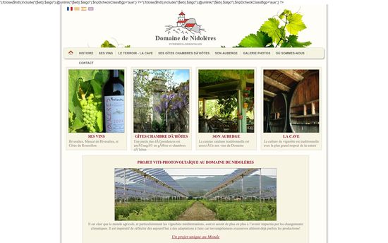 Domaine de Nidolères | Vins Rivesaltes Auberge & Gîtes | Oenotou­ris­me | Pyrénées Orientales (66)