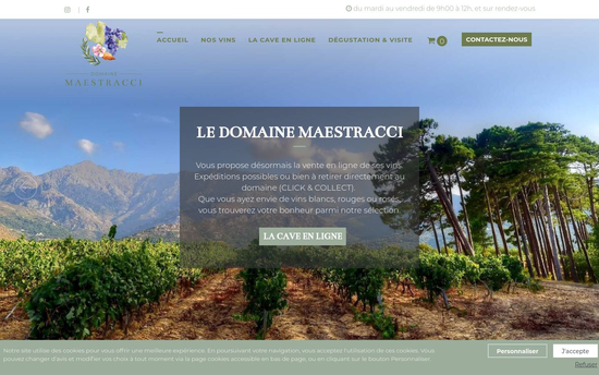 Domaine maestracci | Domaine MAESTRACCI RAOUST en Balagne, vente de vins de Corse AOC Calvi en vin Rouge, Rosé, et Blanc
