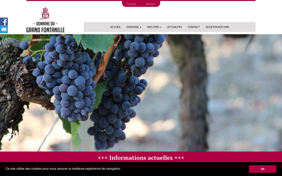 Domaine fontanille | Vin bio de Provence AOC Coteaux d&rsquo;AixenProvence Grand Fontanille