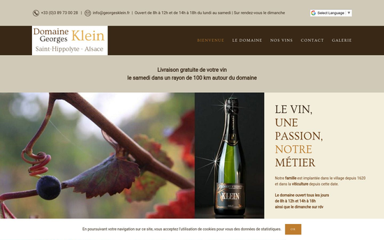 Geor­gesklein | Vins Georges Klein Saint Hippolyte Grands vins d&rsquo;Alsace