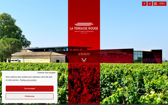 Later­ras­serou­ge | La Terrasse Rouge SaintÉmilion