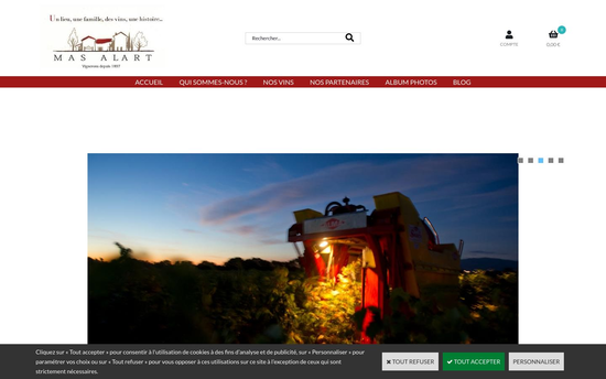 Masalart | Venez découvrir et commander nos vins sur notre boutique