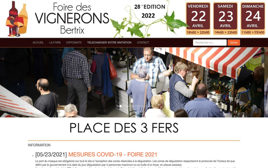 Foiredes­vig­ne­rons | Foire des Vignerons Bertrix Dernier weekend d&rsquo;avril