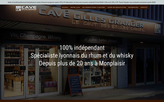 Cave­gil­lesgran­ger | Cave Gilles Granger Caviste, vins, champagne, rhums, whisky à Lyon 8 Monplaisir