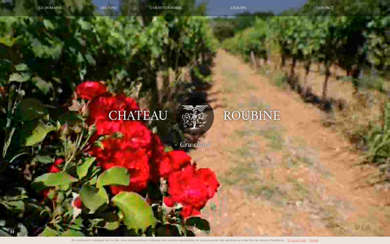 Chateauroubi­ne | Château Roubine Vignoble Cru Classé et vins AOC Côtes de Provence près de Draguignan dans le Var