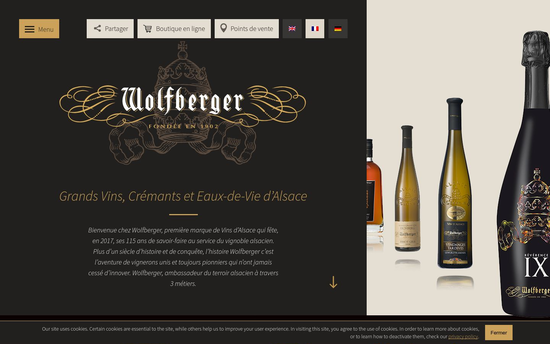 Wolfberger | Vins blancs d&rsquo;Alsace, Crémants et EauxdeVie Wolfberger
