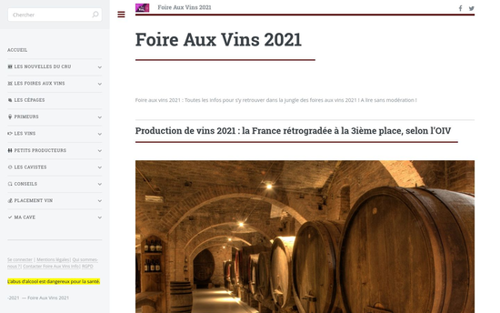 Foire aux vins | Foire Aux Vins 2021