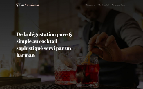 Bar Americain | Cocktails, apéros et alcools